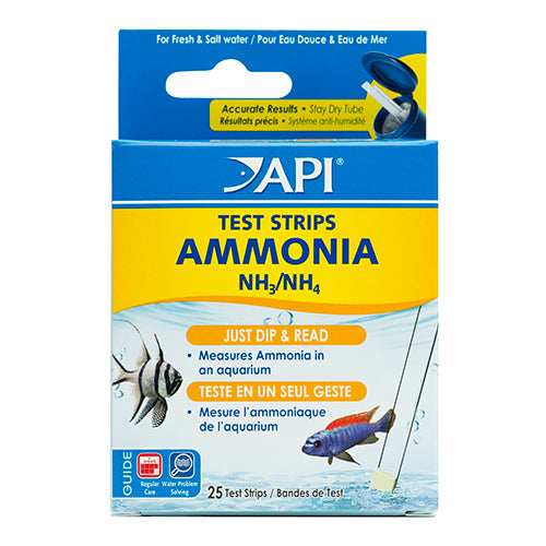 API Ammonia NH3/NH4 Test Strips