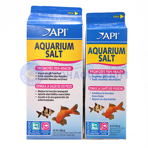 Api Fish Prodcots API Aquarium Salt (Options Available) – tohaquarium