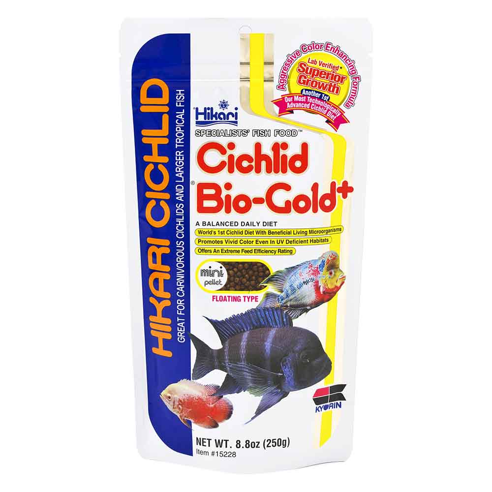 Hikari Cichlid Bio-Gold+ Floating Mini Pellet 250g