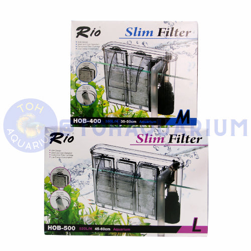 Rio Slim filter HOB Series (Options Available)