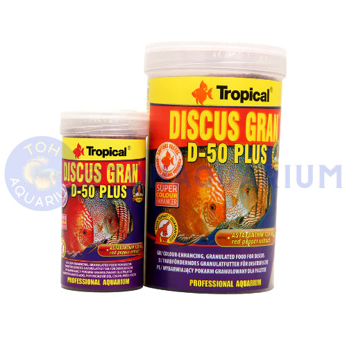 Tropical Discus Gran D-50 Plus (Options Available)