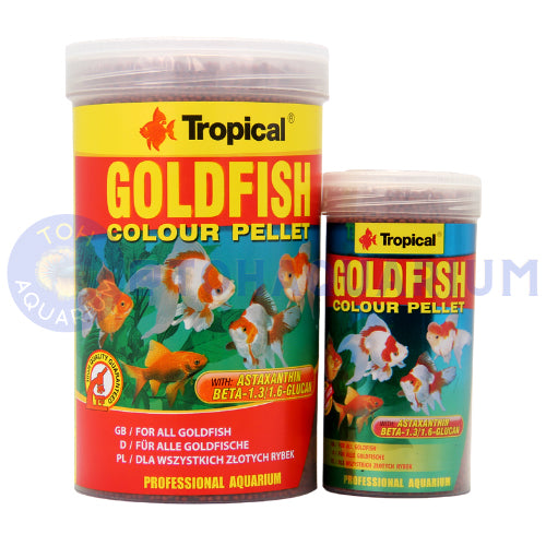 Tropical Goldfish Colour Pellet (Options Available)