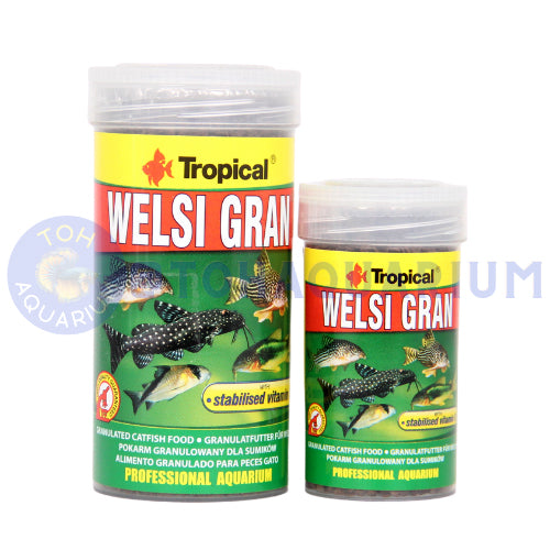 Tropical Welsi Gran Sinking Small Pellet (Options Available)
