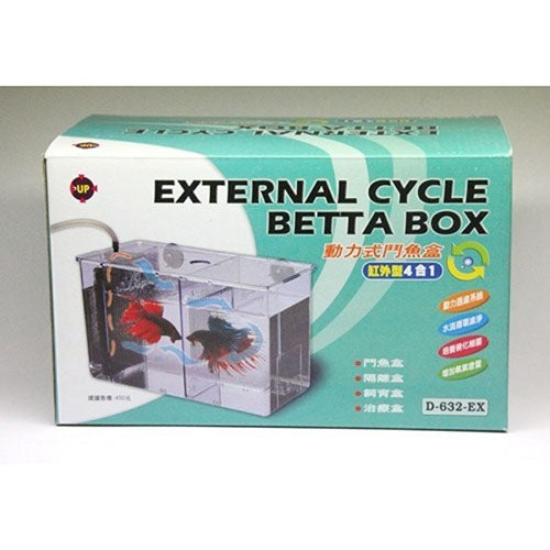 UP D-632-EX External Cycle Betta Box Green