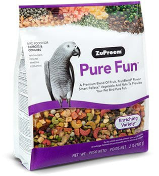 Zupreem Pure Fun for Parrots and Conures